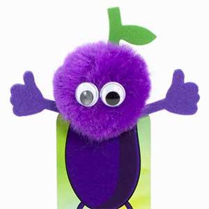 Product image 1 for Aubergine Bookmark