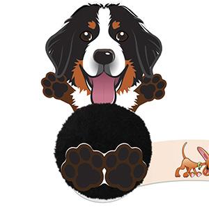 Product image 1 for Bernese Mountain Dog Card Character Bug