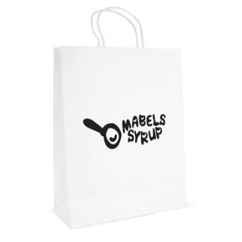 Product image 1 for Brunswick Large White Paper Bag