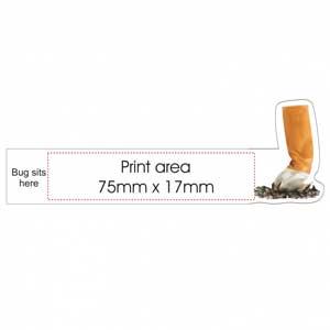 Product image 2 for Bug With No Smoking Shaped Ribbon