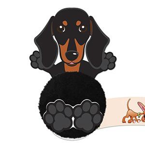 Product image 1 for Dachshund Card Character Bug