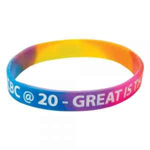 Product image 1 for Multicoloured Silicone Wristbands