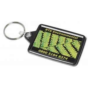 Product image 1 for Recycled Plastic Rectangular Keyring