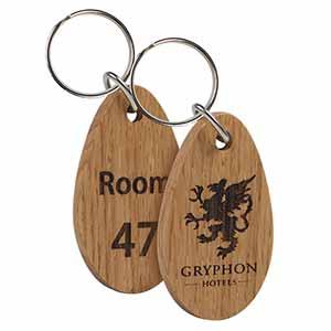 Product image 1 for Small Wooden Keyring