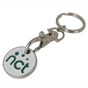 Product image 1 for Trolley Coin Keyring-Soft Enamel