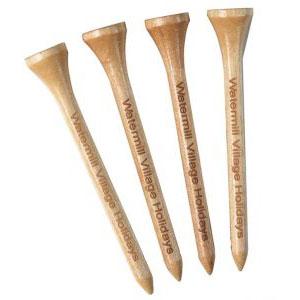 Product image 1 for Engraved Wooden Golf Tee's-70mm