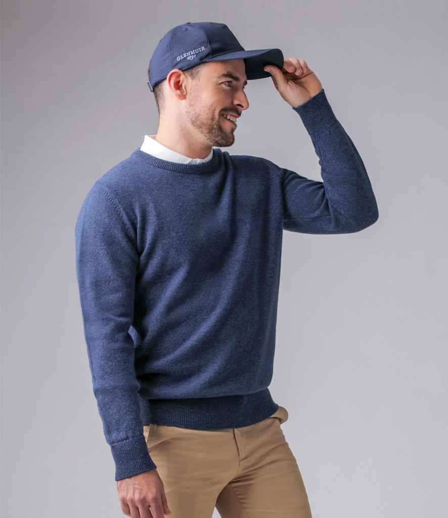 Mens Crew Neck Golf Sweater printed and personalised from the UK's  friendliest supplier RT Promotions