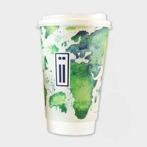 Product image 3 for 12oz Compostable Take-Away Coffee Cup