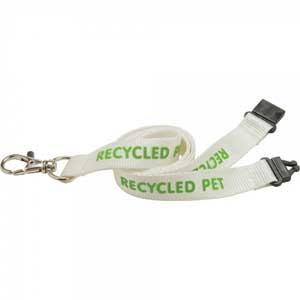 Product image 1 for 15mm Recycled Plastic Bottle Lanyard