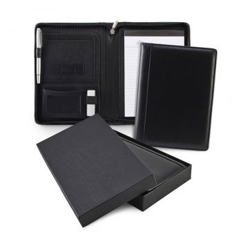 Product image 1 for A5 Nappa Leather Zipped Folder
