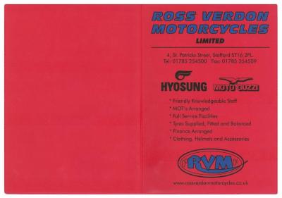 Product image 3 for A5 Vehicle Document Wallet