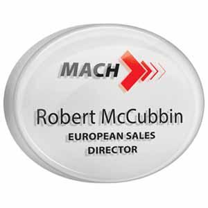 Product image 1 for Domed Acrylic Personalised Name Badge