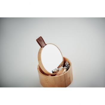 Product image 4 for Bamboo Jewellry Box with Mirror