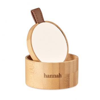 Product image 1 for Bamboo Jewellry Box with Mirror