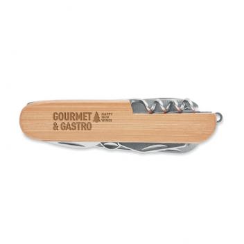 Product image 4 for Bamboo Multi Function Pocket Knife