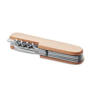 Product image 1 for Bamboo Multi Function Pocket Knife