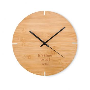 Product image 2 for Bamboo Wall Clock
