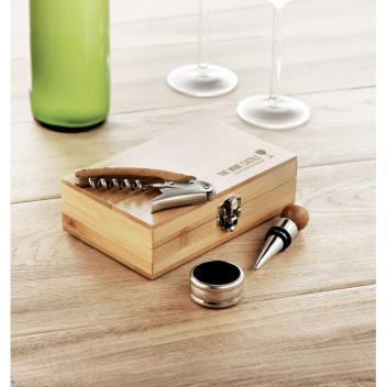 Product image 2 for Bamboo Wine Accessories Box