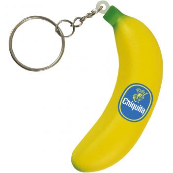 Product image 1 for Banana Shaped Stress Keyring