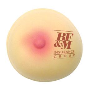 Product image 1 for Breast Shaped Stress Toy
