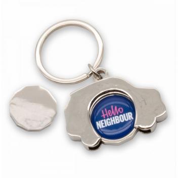 Product image 3 for Car Shaped Trolley Coin Keyring