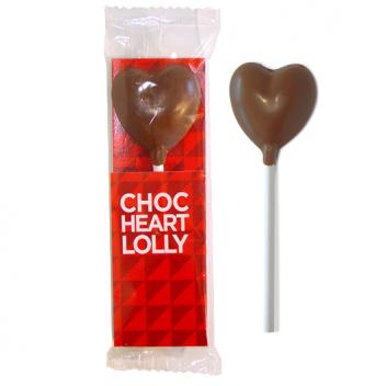 Product image 1 for Chocolate Heart Lollipop