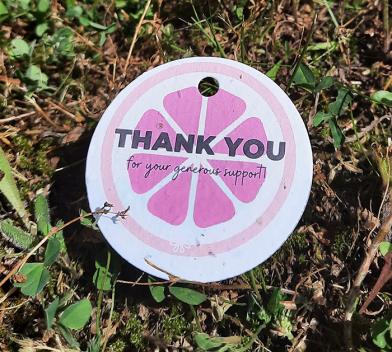 Product image 1 for Circular Seed Paper Swing Tag