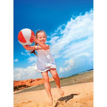 Product image 2 for Coloured Stripes Beach Ball