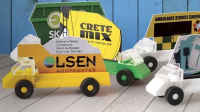 Product image 3 for Container Lorry AdVan
