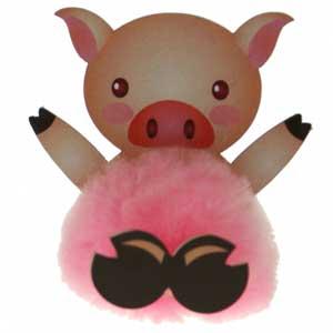 Product image 1 for Fat Pig Logo Bug