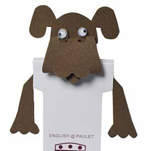 Product image 1 for Foam Dog Bookmark