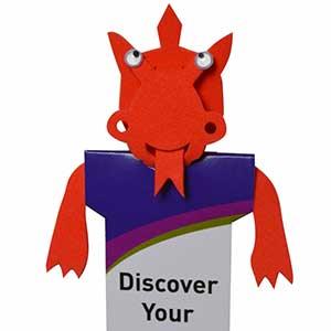 Product image 1 for Foam Dragon Bookmark