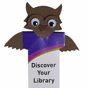 Product image 1 for Foam Owl Bookmark