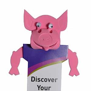 Product image 1 for Foam Pig Bookmark