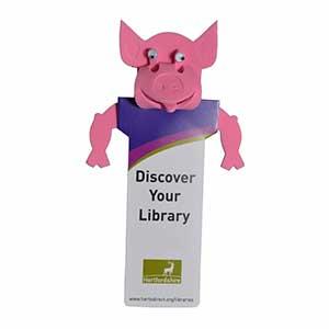 Product image 2 for Foam Pig Bookmark