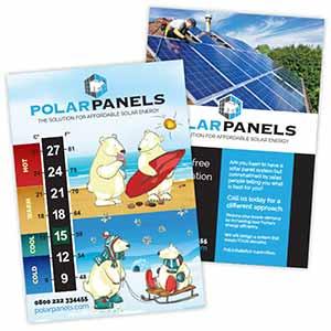Product image 1 for Giant Number Thermometer Card-A5
