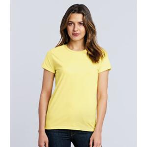 Gildan Ladies Premium Cotton T-shirt printed and personalised from the ...