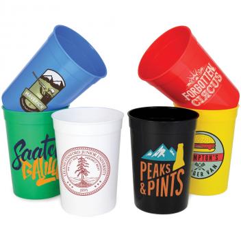 Product image 1 for Half Pint Sized Plastic Stadium Cup
