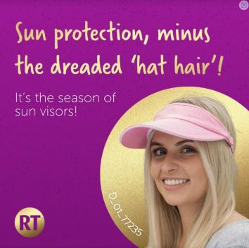 Product image 1 for Ladies Golf Visor
