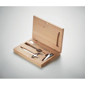 Product image 2 for Manicure Set in Bamboo Case