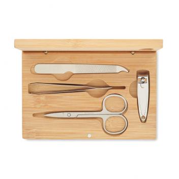 Product image 3 for Manicure Set in Bamboo Case