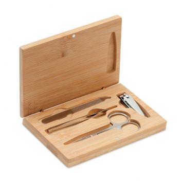 Product image 4 for Manicure Set in Bamboo Case