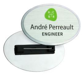 Product image 1 for Metal Framed Personalised Name Badge