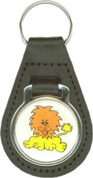 Product image 1 for Pear Shaped Dome Keyring