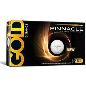 Product image 1 for Pinnacle Gold Distance Golf Ball