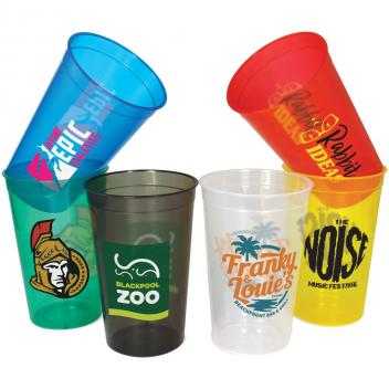 Product image 3 for Pint Sized Plastic Stadium Cup