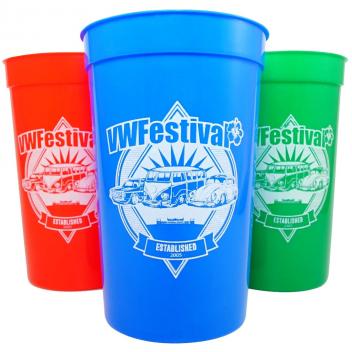 Product image 4 for Pint Sized Plastic Stadium Cup