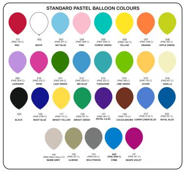 Product image 2 for Printed 12 inch Latex Balloons