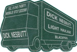 Product image 1 for Recycled Leather Coaster - Truck