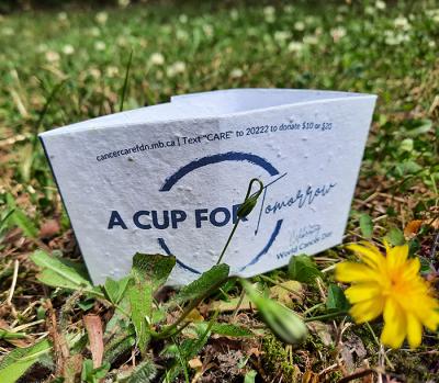 Product image 1 for Seed Paper Coffee Cup Sleeve